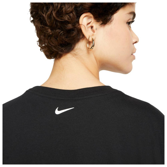 Nike Γυναικεία κοντομάνικη μπλούζα crop